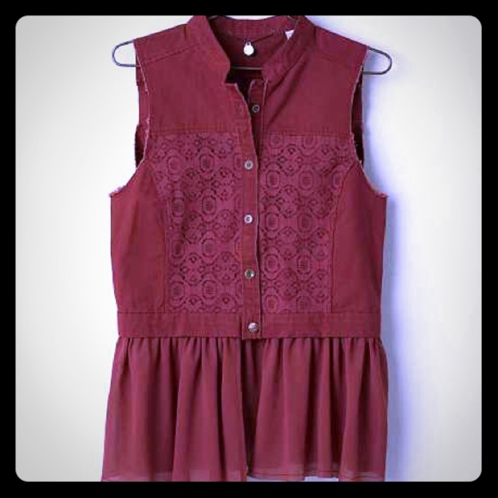 Buckle Boutique Raw Image vest