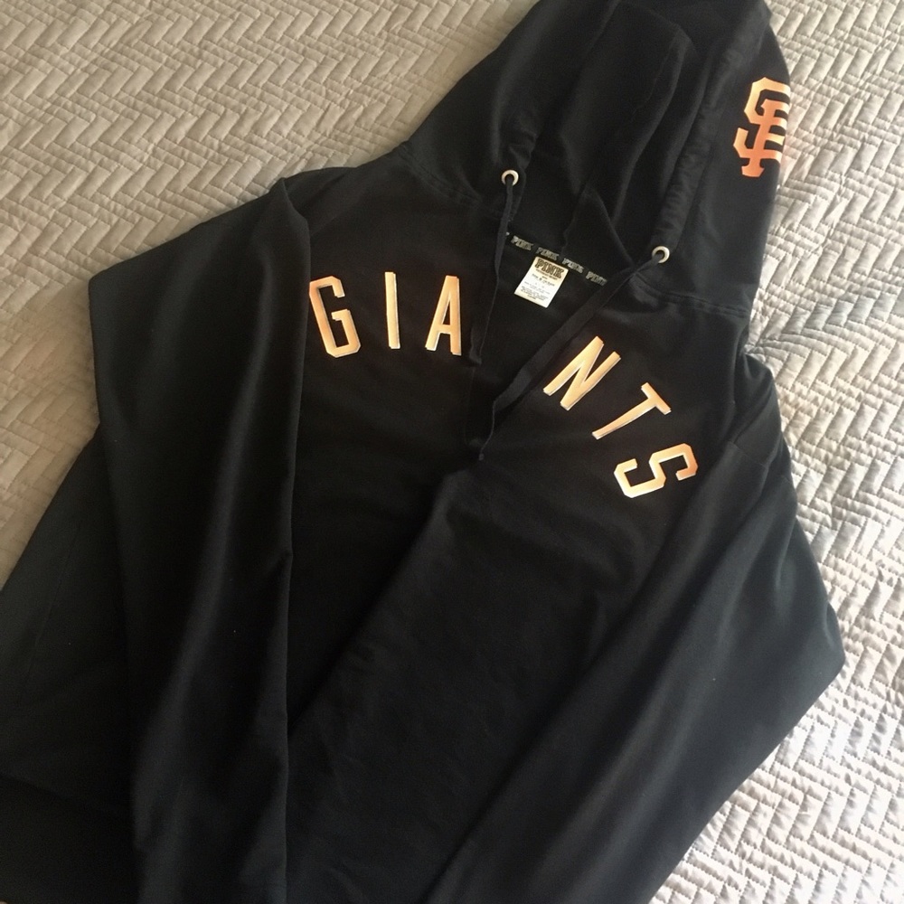 Pink Victoria's Secret San Francisco Giants Hoodie