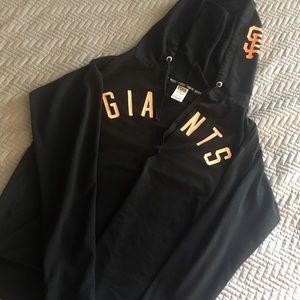 Pink Victoria's Secret San Francisco Giants Hoodie