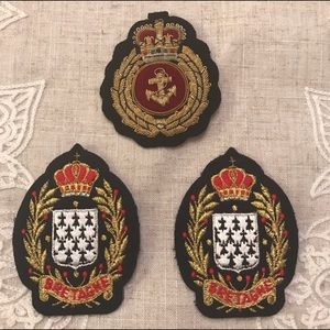 French coat of arms patches 🇫🇷❤️