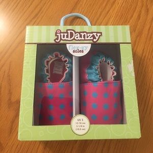 NWT juDanzy flex-zy soles US sz 5 (12-18 mos) 🌹