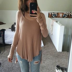 FREE PEOPLE Ventura thermal sweater