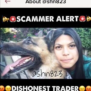 Please do not trust this posher!!! @shn823