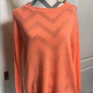 Coral sweater