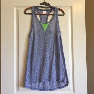 Racerback tank top