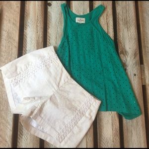 NWOT Turquoise American Eagle racerback tank💚