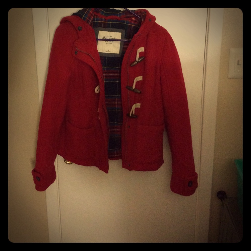 Abercrombie woman wool coat
