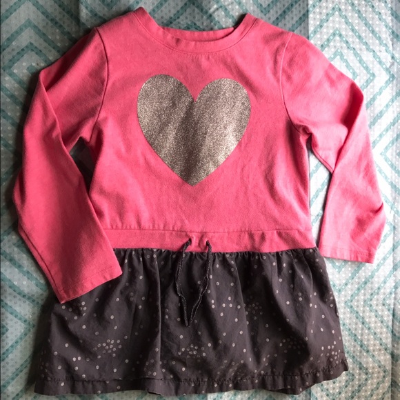 Carters heart dress💗 - Picture 1 of 2