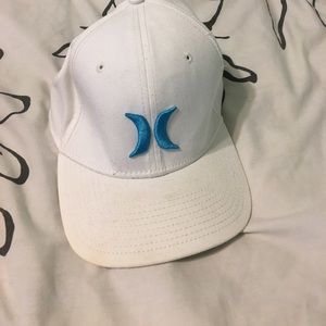 White Hurley hat