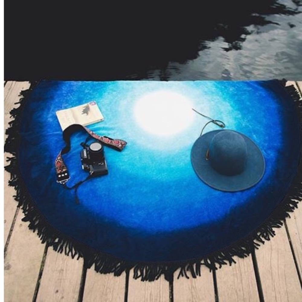 1 left! Stunning Vibrant Beach Throw