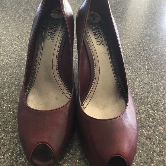 Red wedge Franco sarto - Picture 1 of 4