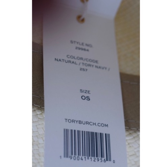 NWT Tory Burch Ribbon-Trim Fedora - Picture 5 of 5