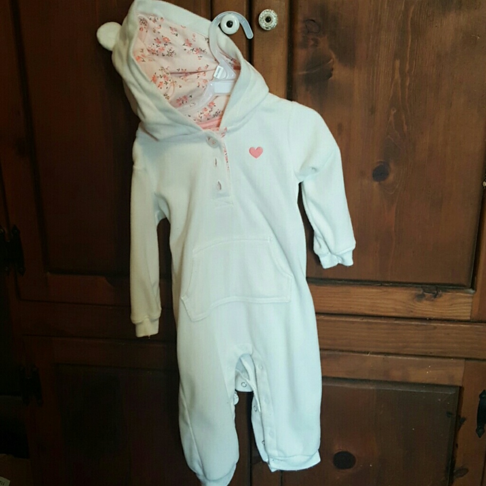 Carter's fleece one piece