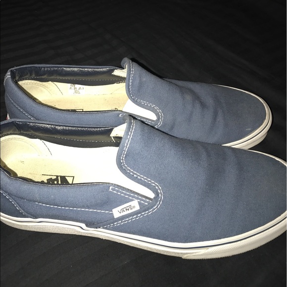 Vans slip on. Blue. Size 11 - Picture 1 of 4