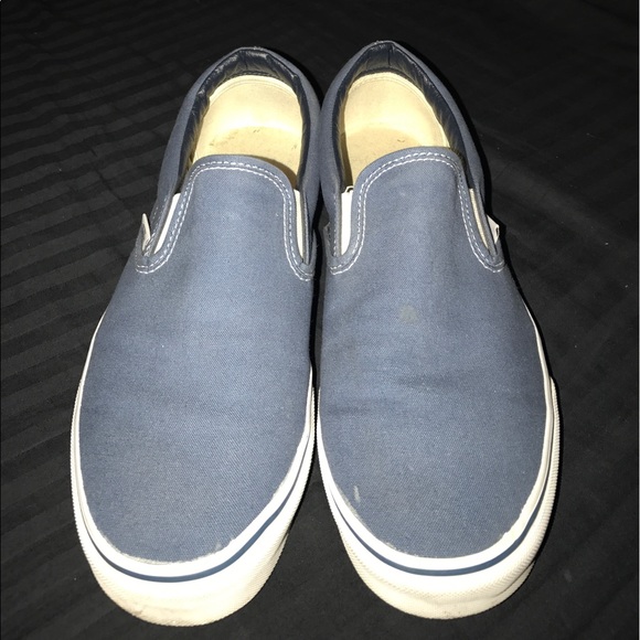 Vans slip on. Blue. Size 11 - Picture 4 of 4