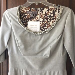 Beautiful embellished neck dress