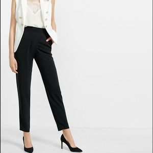Express ankle length black  dress pant