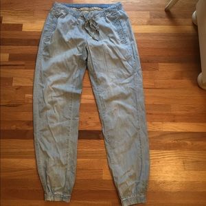 Anthropologie jean joggers