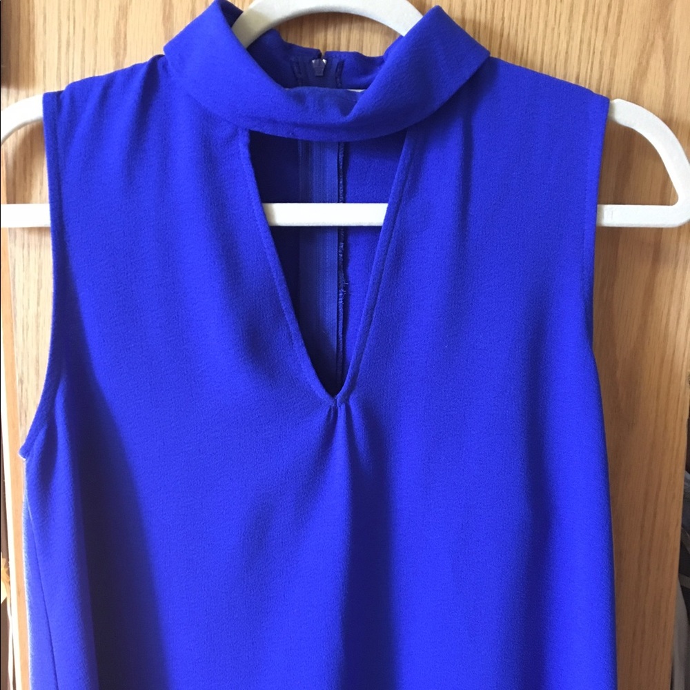 Blue dress