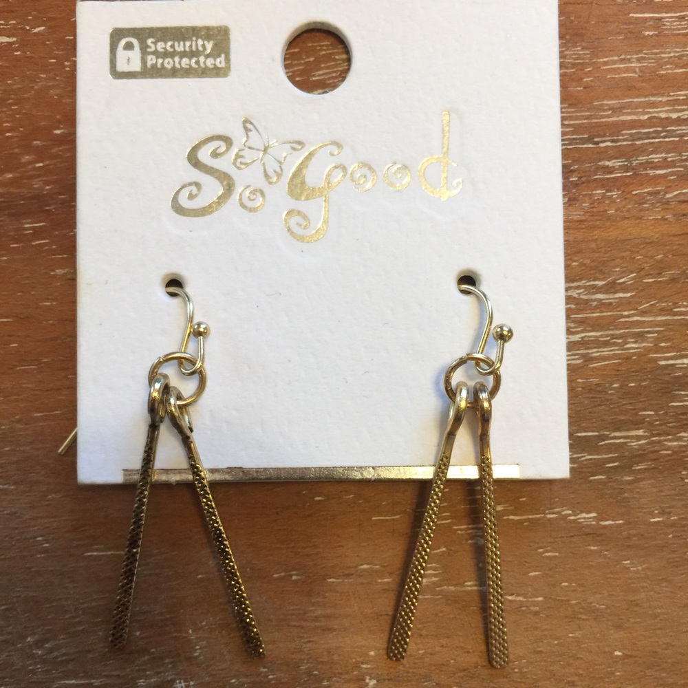 So Good Gold Earrings