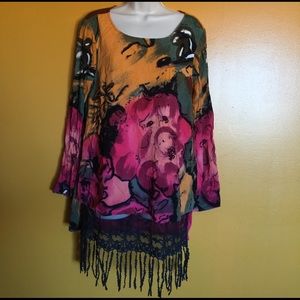 Most gorgeous top ever! Love this lace!