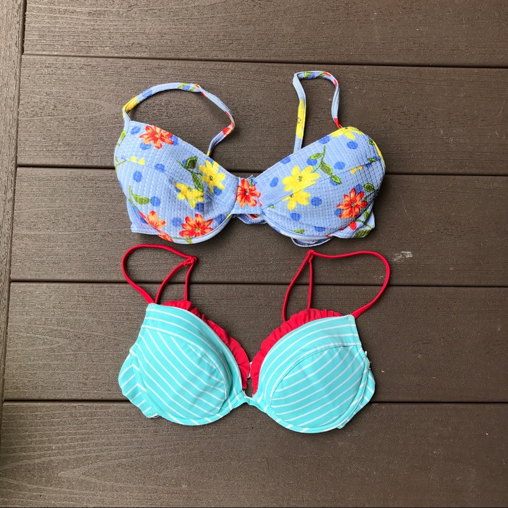 2 swim tops