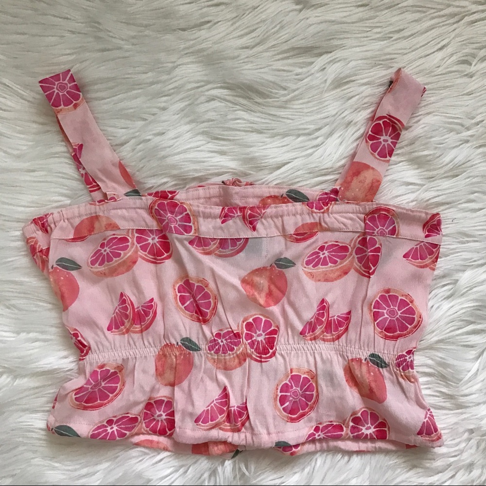 Wildfox Couture Grapefruit Tie Top - Picture 5 of 7