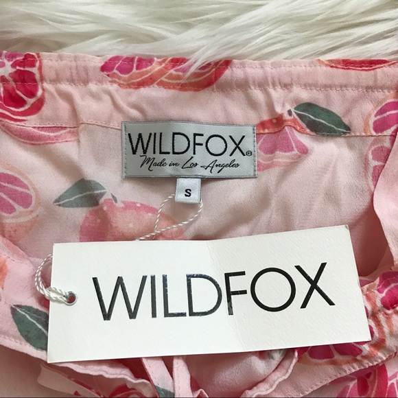 Wildfox Couture Grapefruit Tie Top - Picture 6 of 7