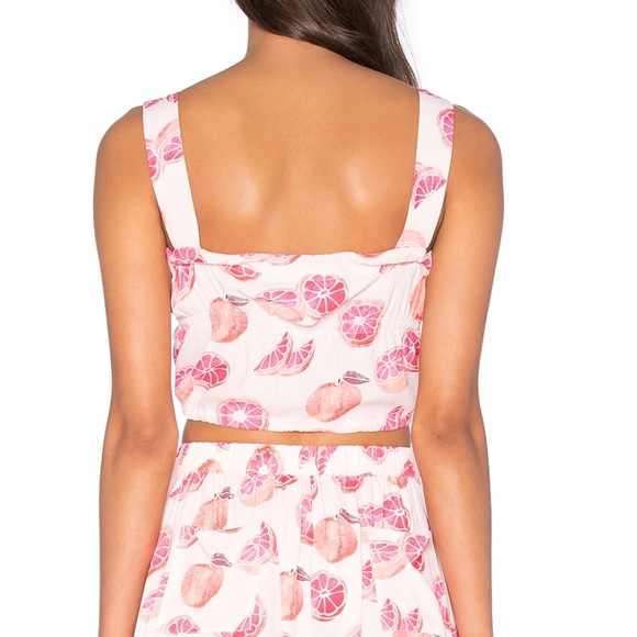 Wildfox Couture Grapefruit Tie Top - Picture 3 of 7