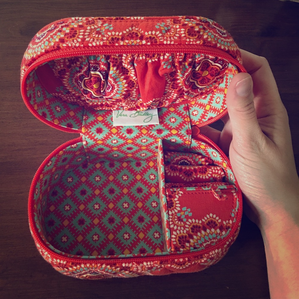 Vera Bradley Travel Jewelry Case