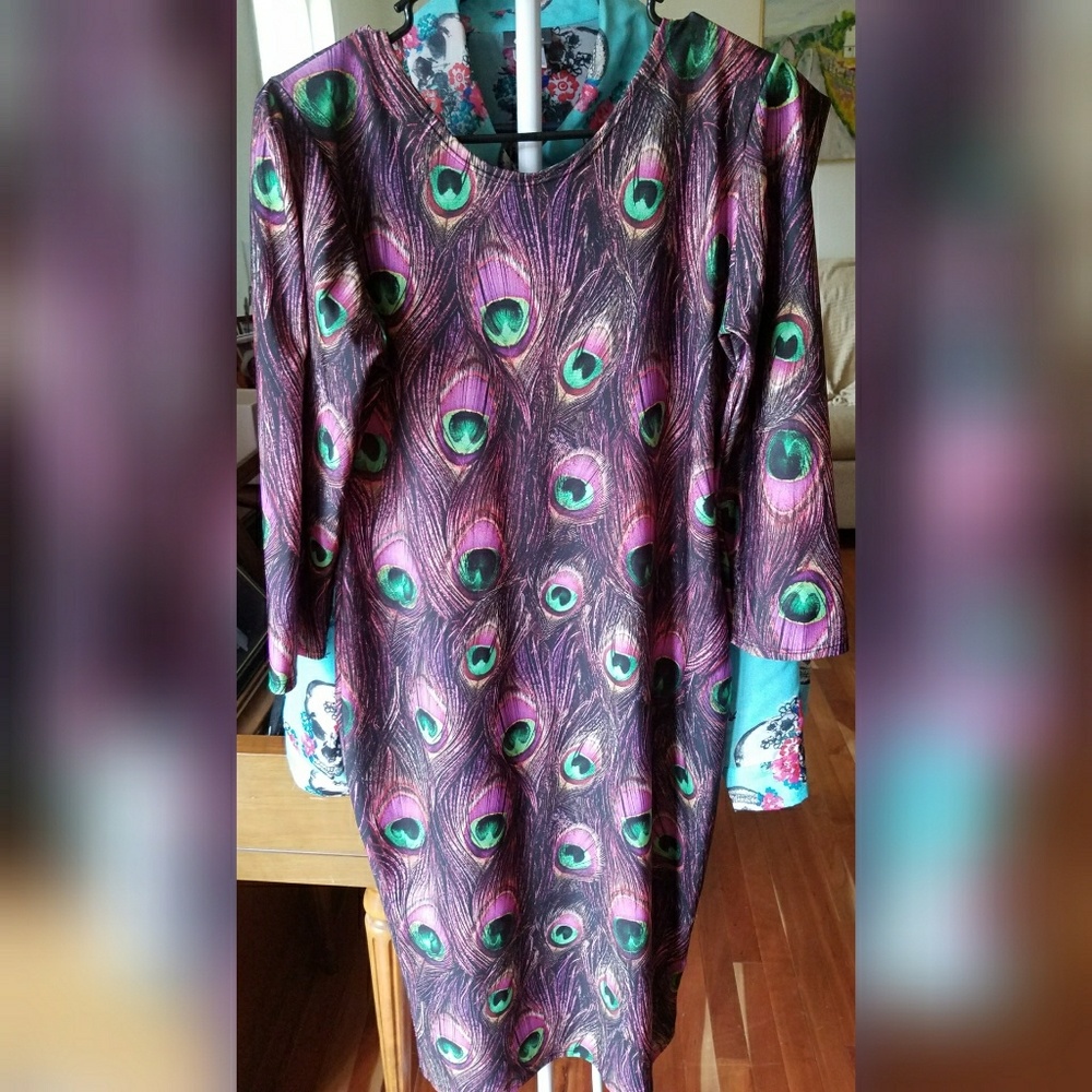 RUE 107 Peacock Dress