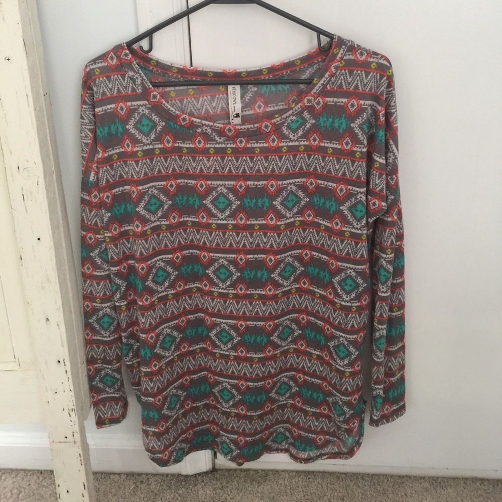 Long sleeve tunic
