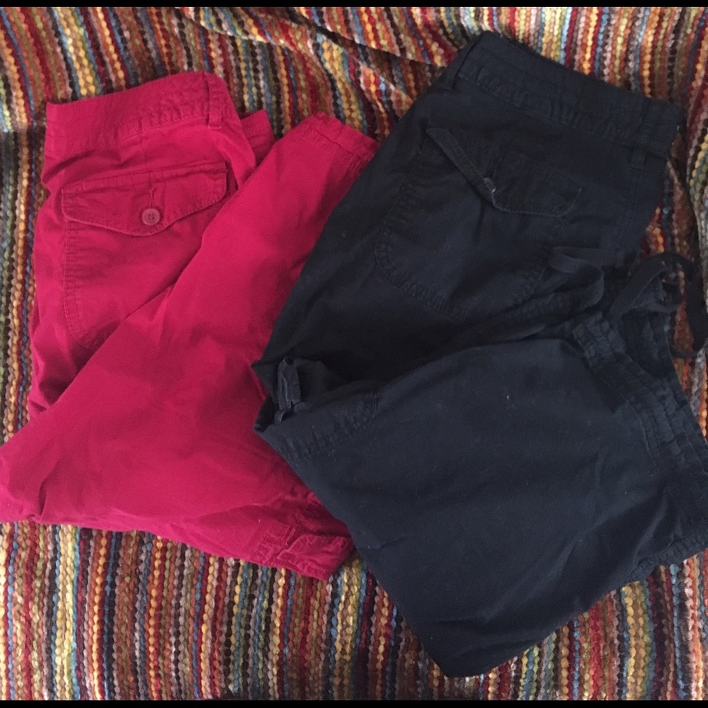 🚨DONATING 4/25🚨Bundle of Two Cargo Capris