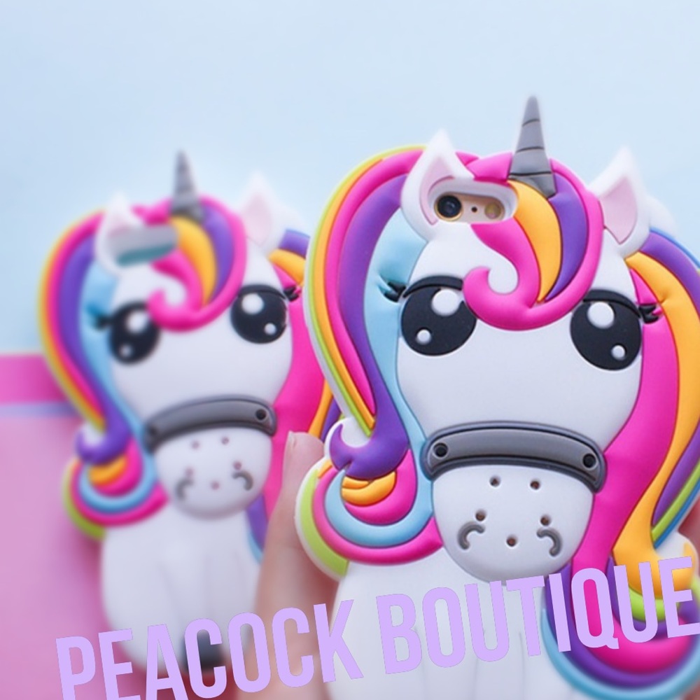 LAST 1‼️ NWT IPHONE 7PLUS UNICORN CASE