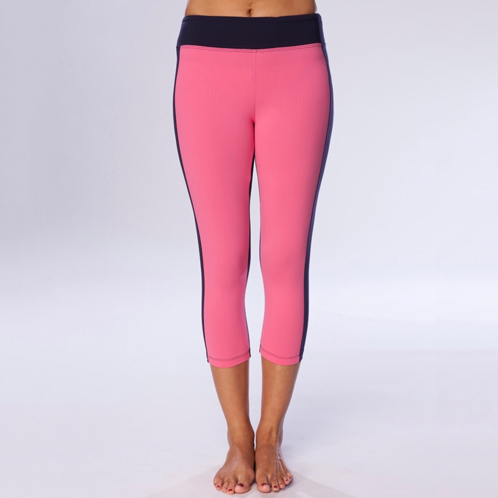 Barre Yoga Skye Crop Legging (819-CPN)