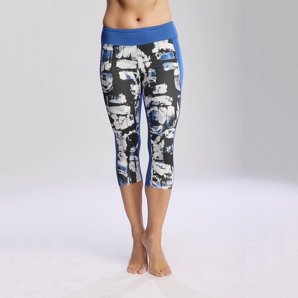 Barre Yoga Skye Crop Legging (819-GPKB)