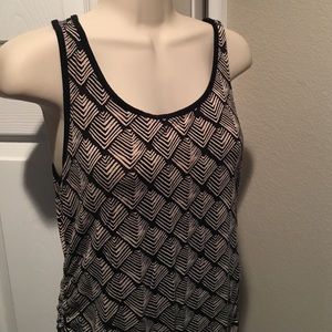 Liz Lange Geo Print Midi Tank Dress