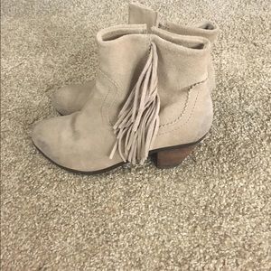 Sand Fringe Booties