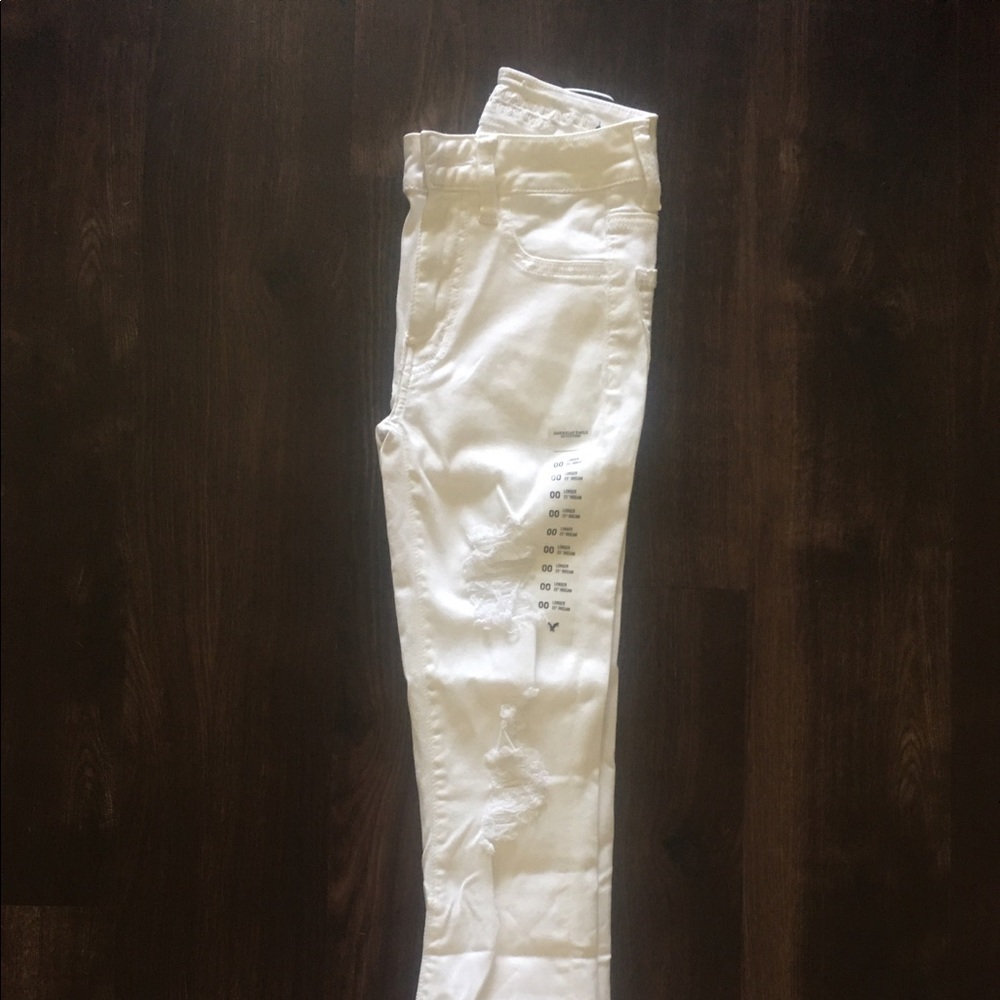 AEO White Denim X Jeans