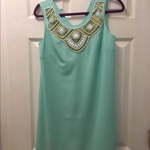 Lilly Pulitzer Beaded Sabrina Shift Dress