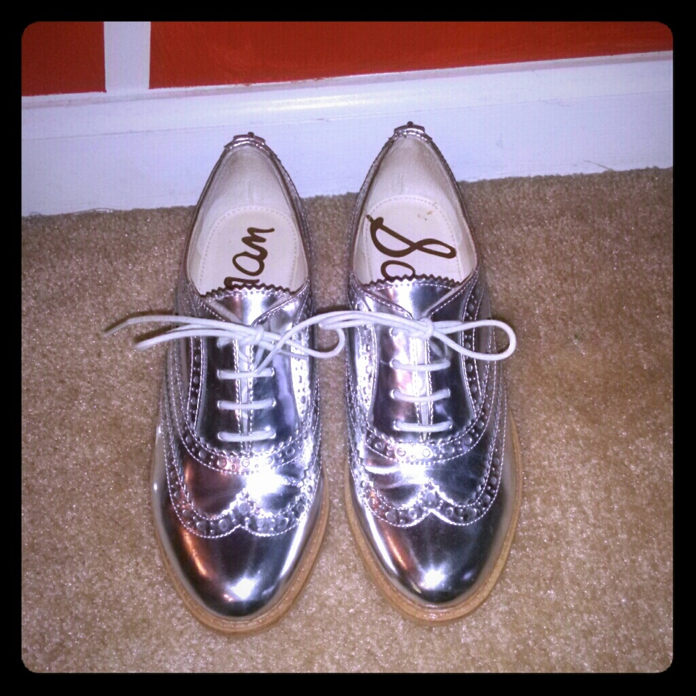 Silver Oxfords