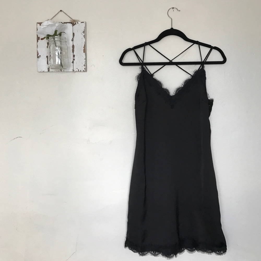 Silk slip dress