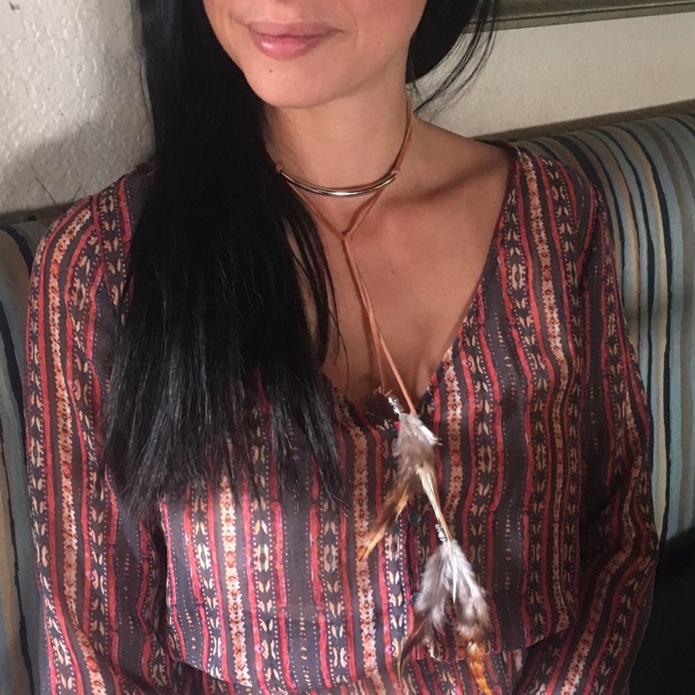 Coachella Bella wrap necklace