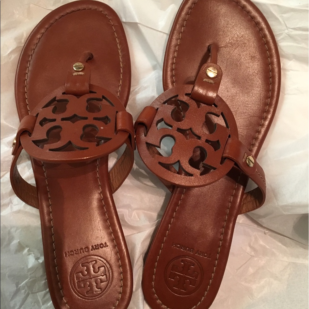 Tory Burch Miller Sandals EUC- size 9.5