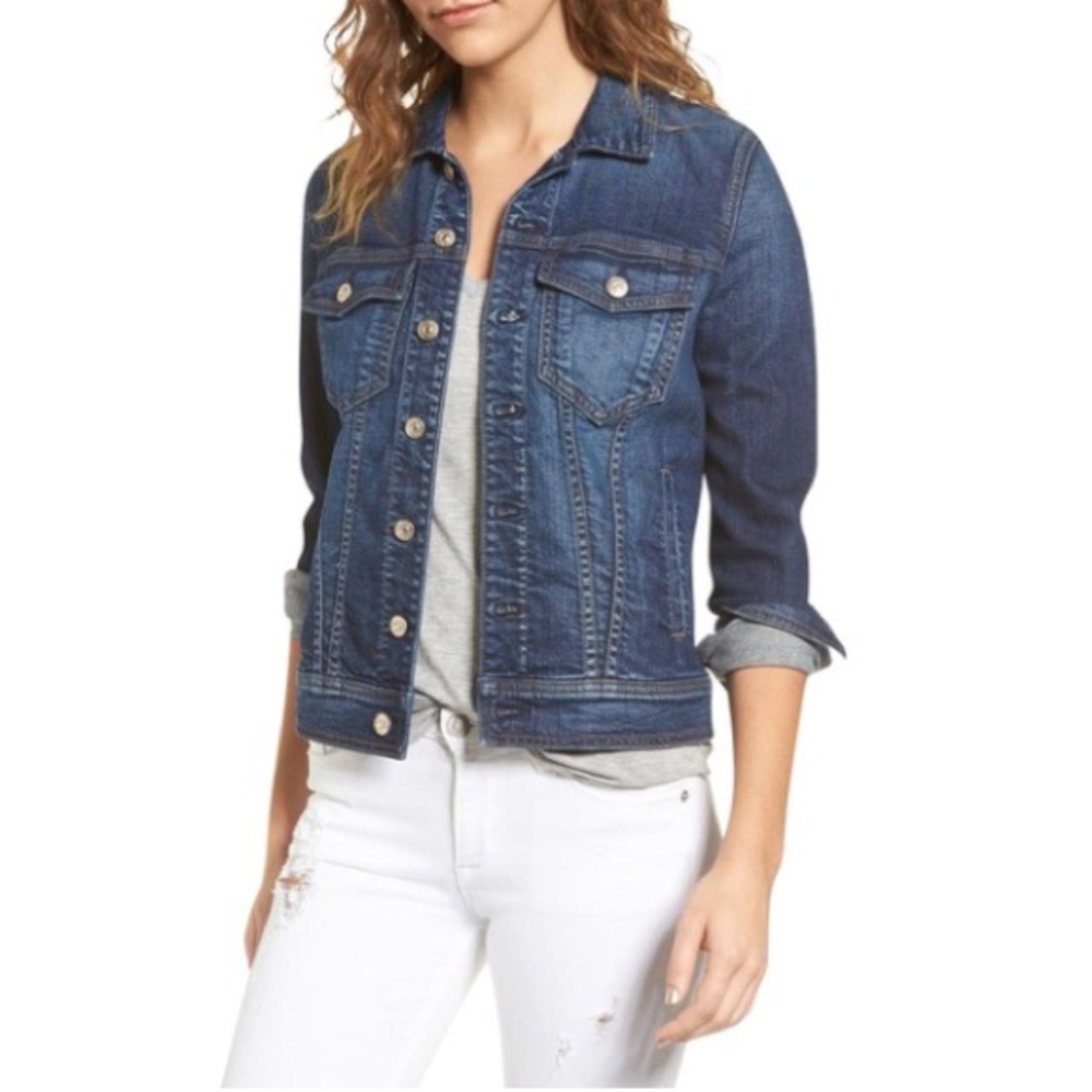 NWT 7 For All Mankind Classic Denim Jacket -medium