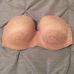 Body by Victoria strapless bra