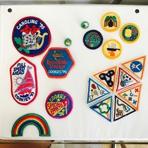 Bundle Vintage Girl Scout Patches