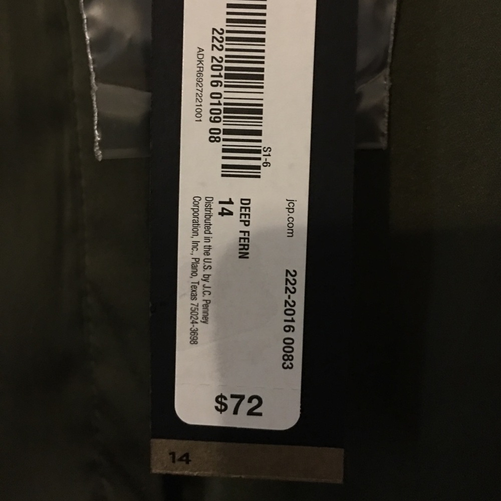 Worthington green sleeveless dress - Picture 5 of 5
