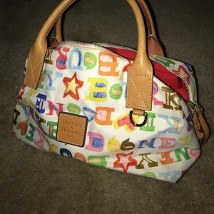 Dooney & Bourke | Bags | Dooney Bourke Colorful Alphabet Purse | Poshmark