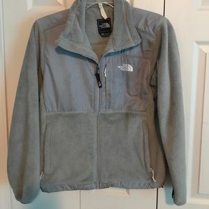 Gray Northface jacket